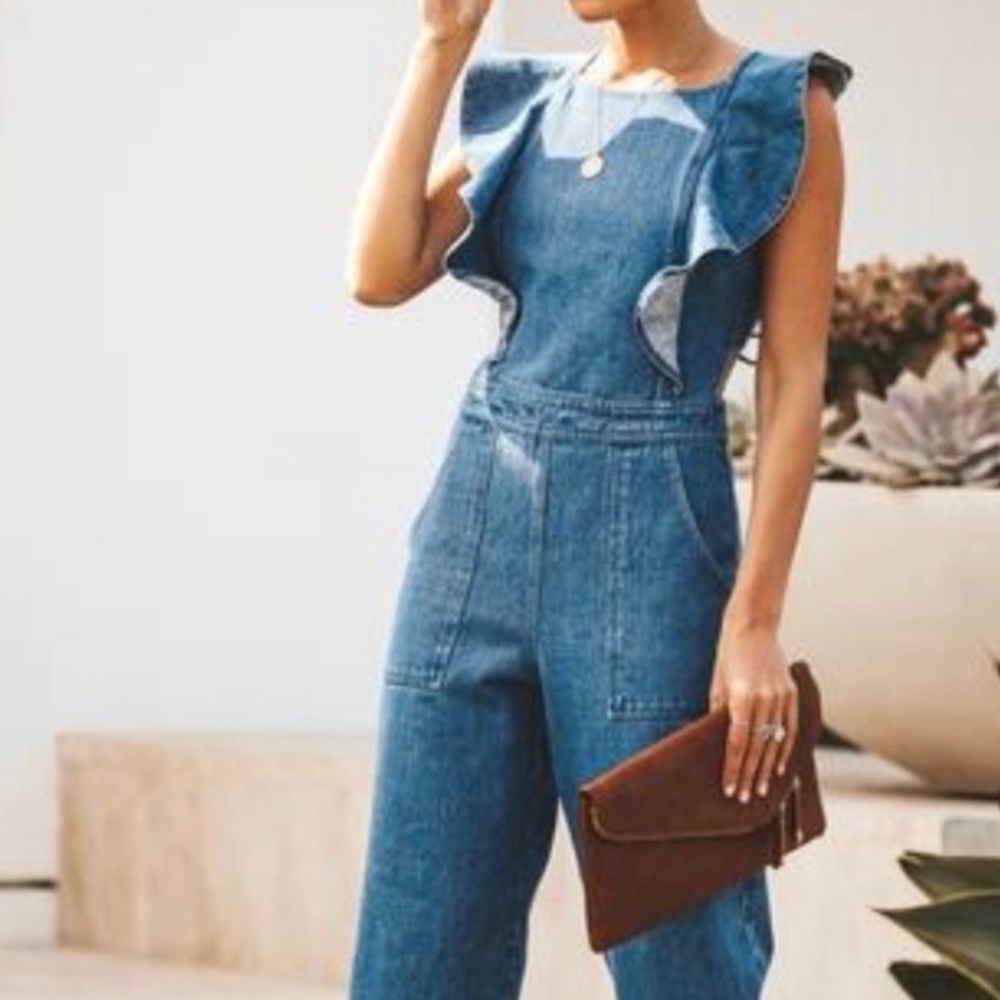 DENIM JUMPSUIT VICI DOLL SIZE S